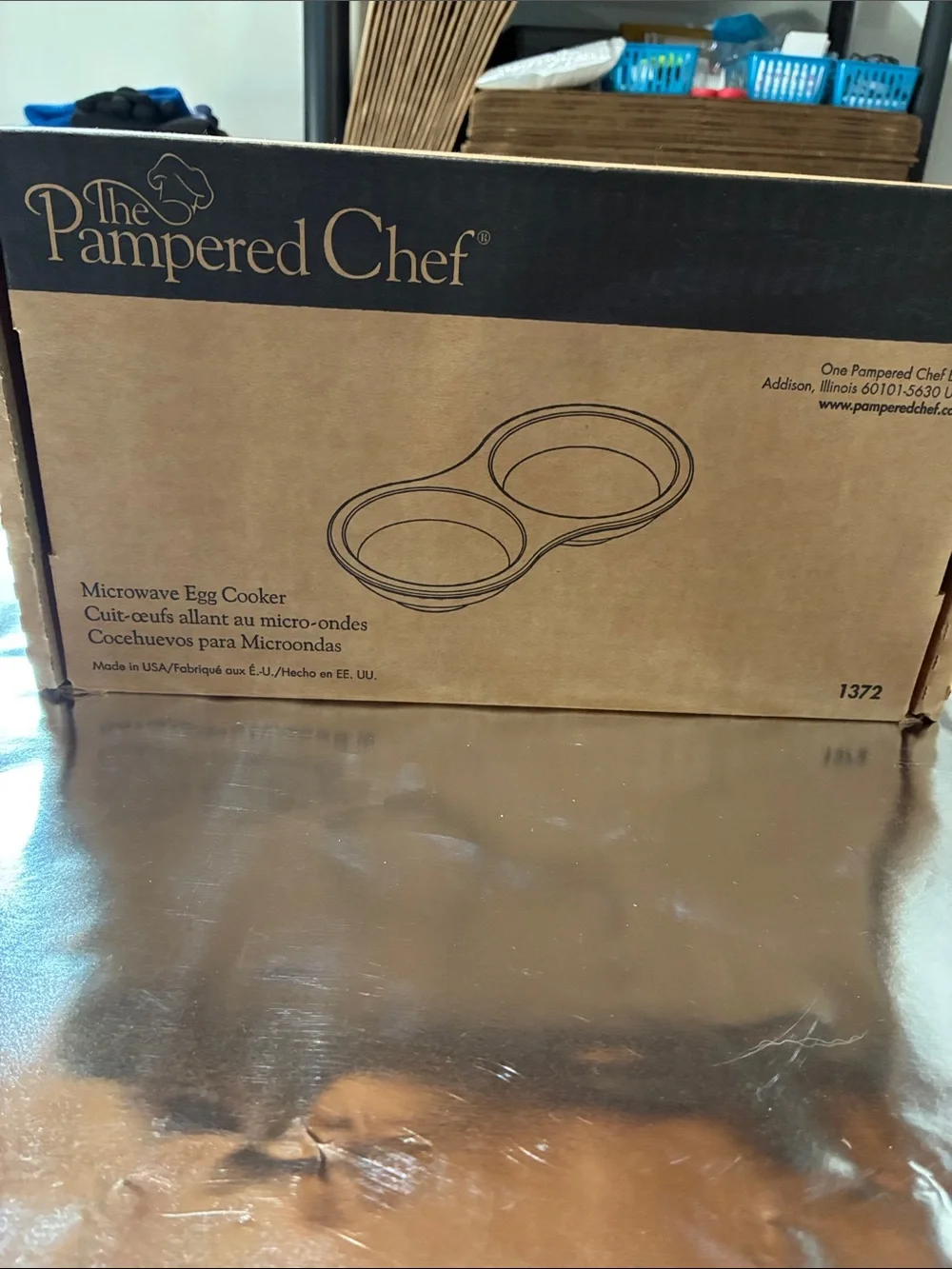 Pampered Chef Microwave Egg Cooker
